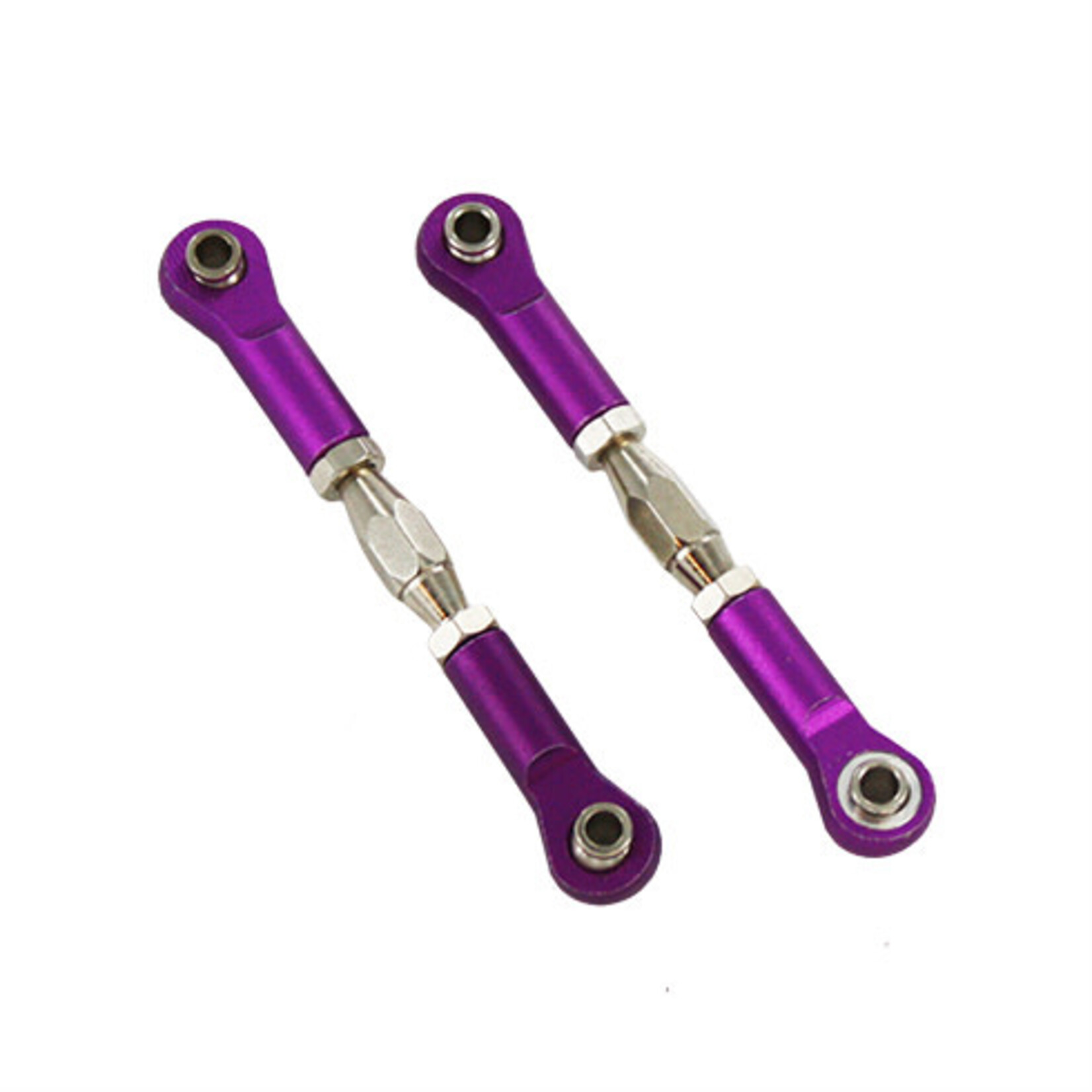 REDCAT 4x36mm Steel Turnbuckles W/ Aluminum Rod Ends (Purple) (2pcs)