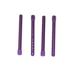 REDCAT Aluminum Body Posts, 4pcs (Purple)
