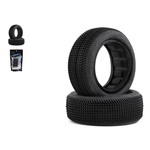 JCONCEPTS JConcepts Sprinter 2.2" 2WD Front Buggy Dirt Oval Tires (2) (Aqua A2)