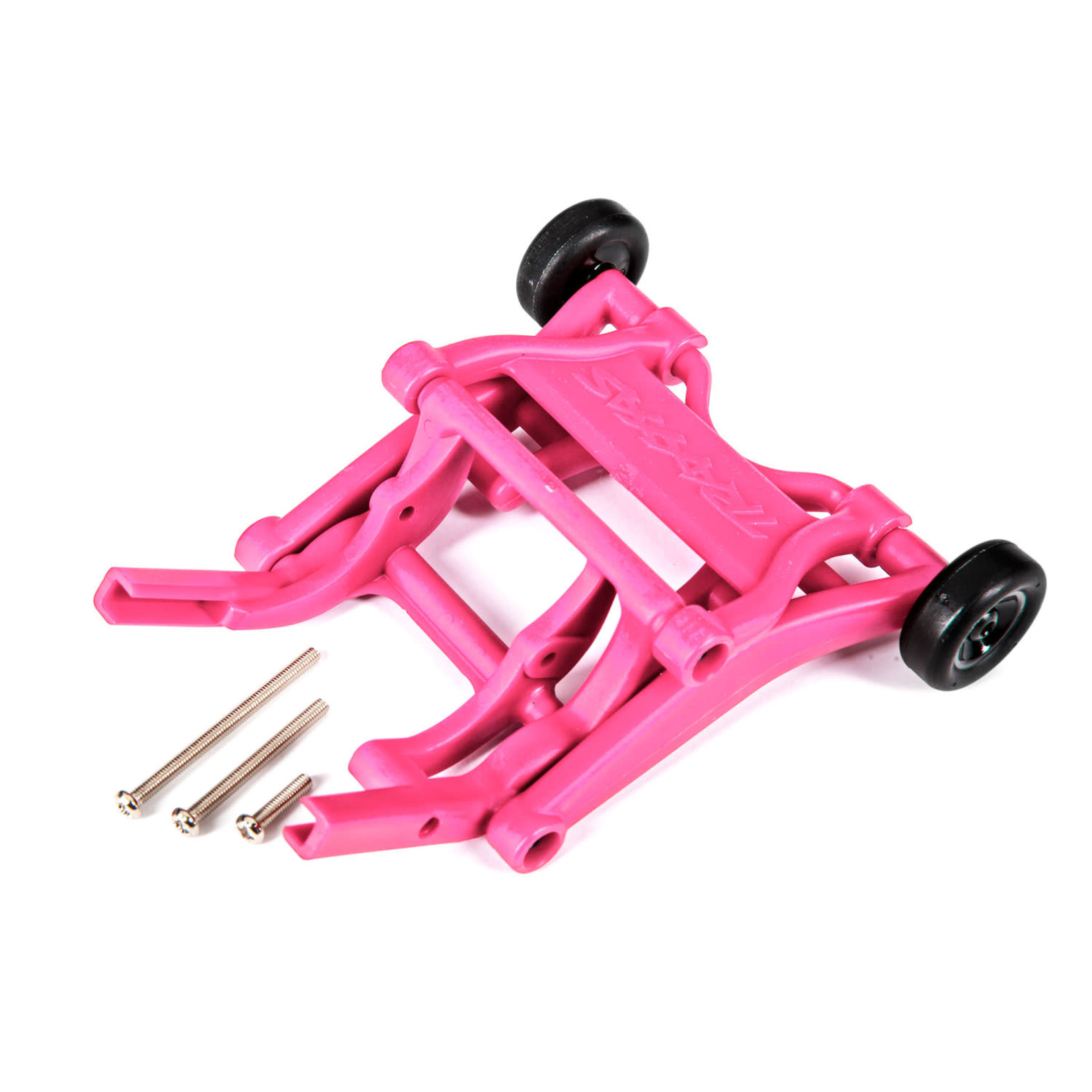 TRAXXAS Wheelie bar, assembled (pink) (fits Slash, Bandit, Rustler®, Stampede® series)