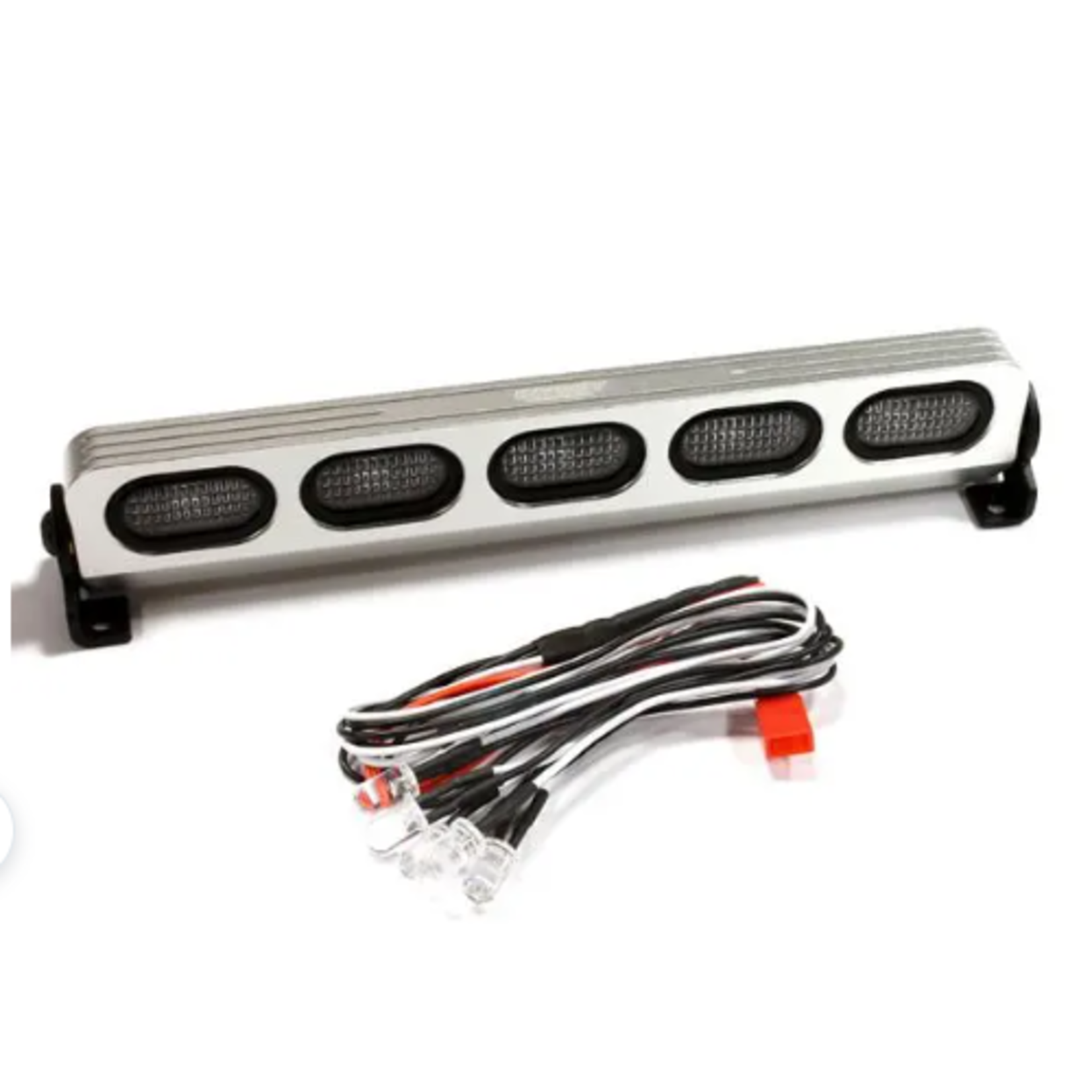 INTEGY Realistic T4 Adjustable Spot Light Bar (5) w/ LED for 1/10 & 1/8
