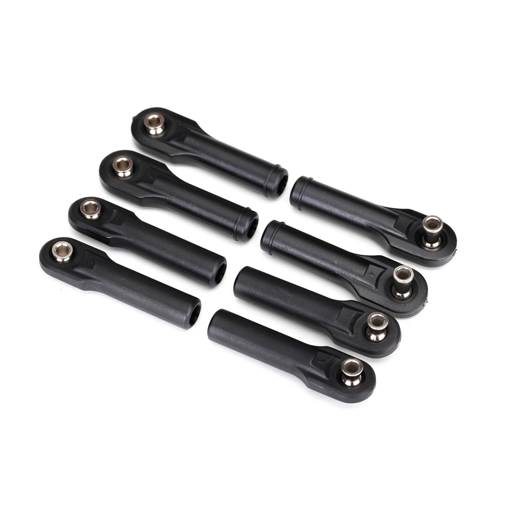 TRAXXAS Rod ends, heavy duty (toe links) (8) (assembled with hollow balls)