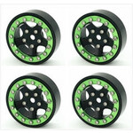 Treal Treal 1.0 Beadlock Wheels(4P-Set) for Axial SCX24 with Brass Rings Weighted 22.4g-B Type