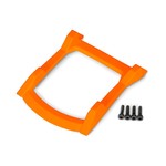 TRAXXAS Skid plate, roof (body) (orange)/ 3x12 CS (4)