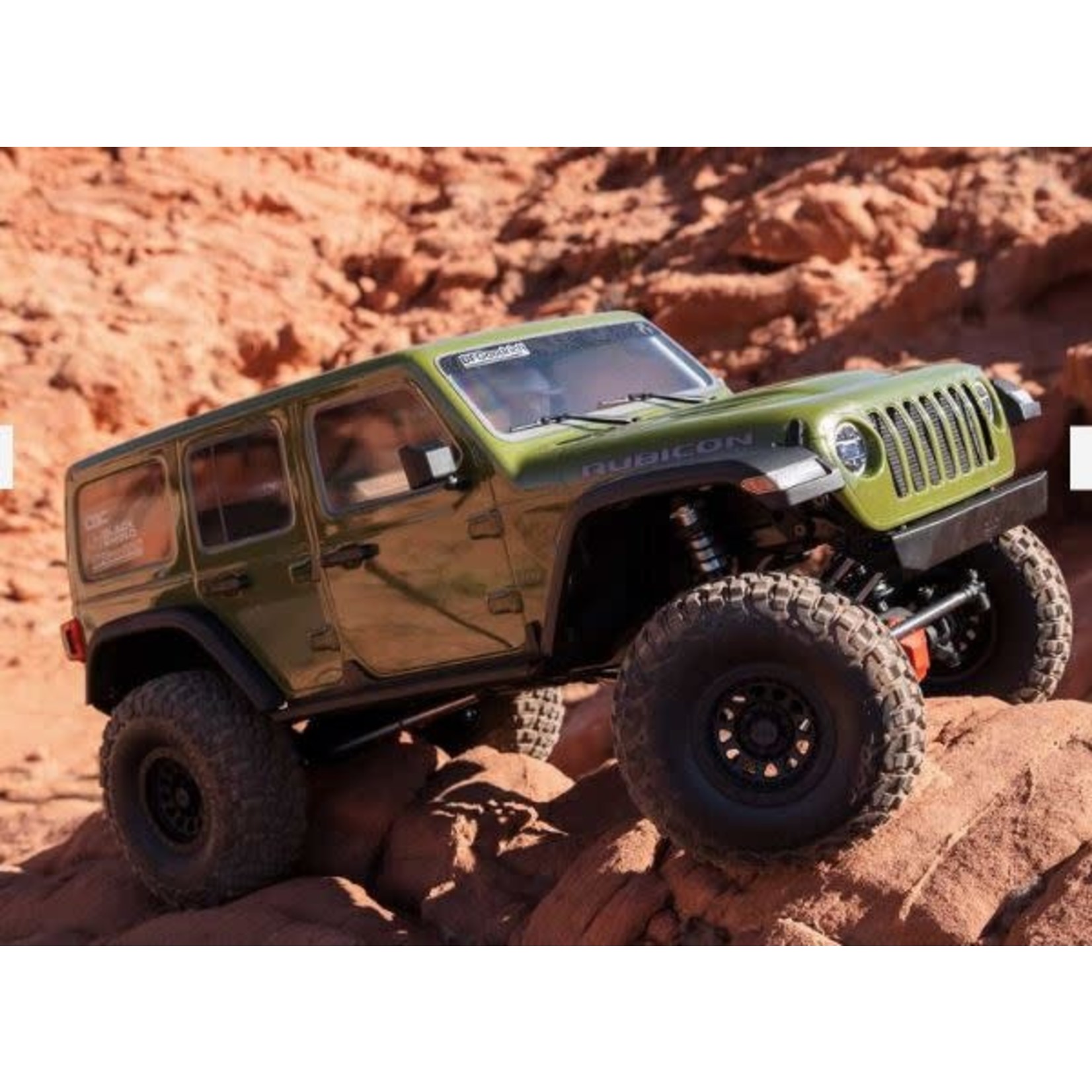 AXIAL Axial 1/6 SCX6 Jeep JLU Wrangler 4WD Rock Crawler RTR: Green