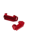 AZTAB AZTAB Traxxas Slash 2WD Aluminum Alloy Front Caster Blocks (RED)