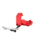 AZTAB AZTAB Traxxas 1/10 2WD Slash, Stampede, Rustler, Aluminum Alloy Front Caster Blocks (RED)