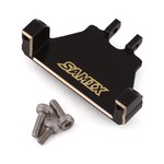 SAMIX Samix SCX24 Brass Servo Mount (Black) (EcoPower/Emax)