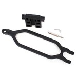 TRAXXAS Hold down, battery/ hold down retainer/ battery post/ angled body clip (allows for installation of taller, multi-cell batteries)