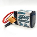 TRINITY Revtech 2S 6400mah 7.4V True 200C Eliminator LiPo Drag Pack Battery, w/ Xt90 Connector