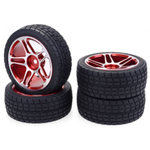 AZTAB Discount -AZTAB 1/10 Tourning car Red River Tires,  4 pcs