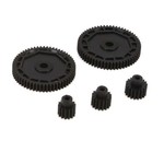 ECX Pinion & Spur Gear Set: 1/18 4WD All