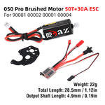 AZTAB AZTAB SCX24 Motor Upgrades Kit For 1/24 Crawler Brushed 30A ESC/ Motor Combo  50T