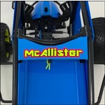 MCALLISTER RACING Visor for Wingless Sprint