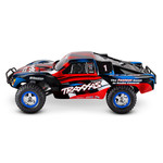 TRAXXAS Slash 1/10-Scale 2WD Short Course Racing Truck with TQ 2.4GHz radio system Red-Blue
