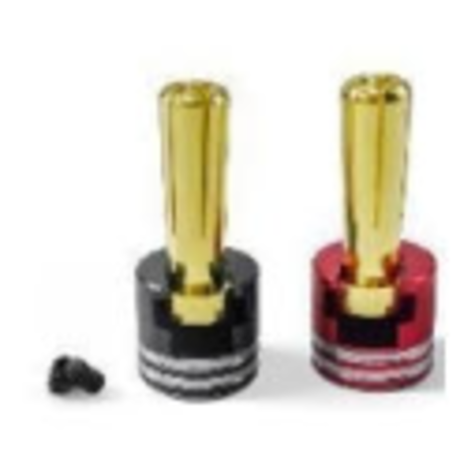 AZTAB AZTAB Heatsink Bullet Plug Grips with 5mm Bullets (Black/Red)
