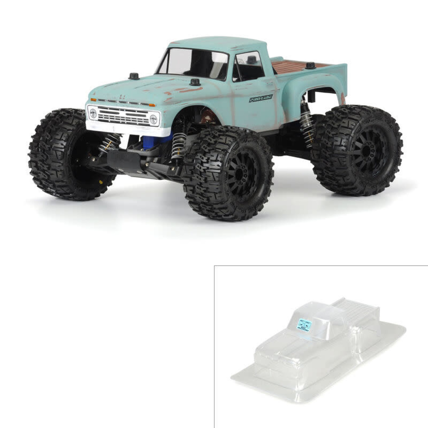 PRO-LINE 1966 Ford F-100 Clear Body : Stampede