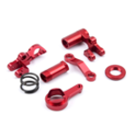 AZTAB AZTAB Slash4X4 Steering Assembly (Drag Link) RED