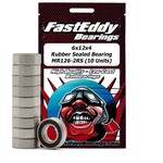 FASTEDDY 6x12x4mm Rubber Sealed Bearing (10) MR126-2RS
