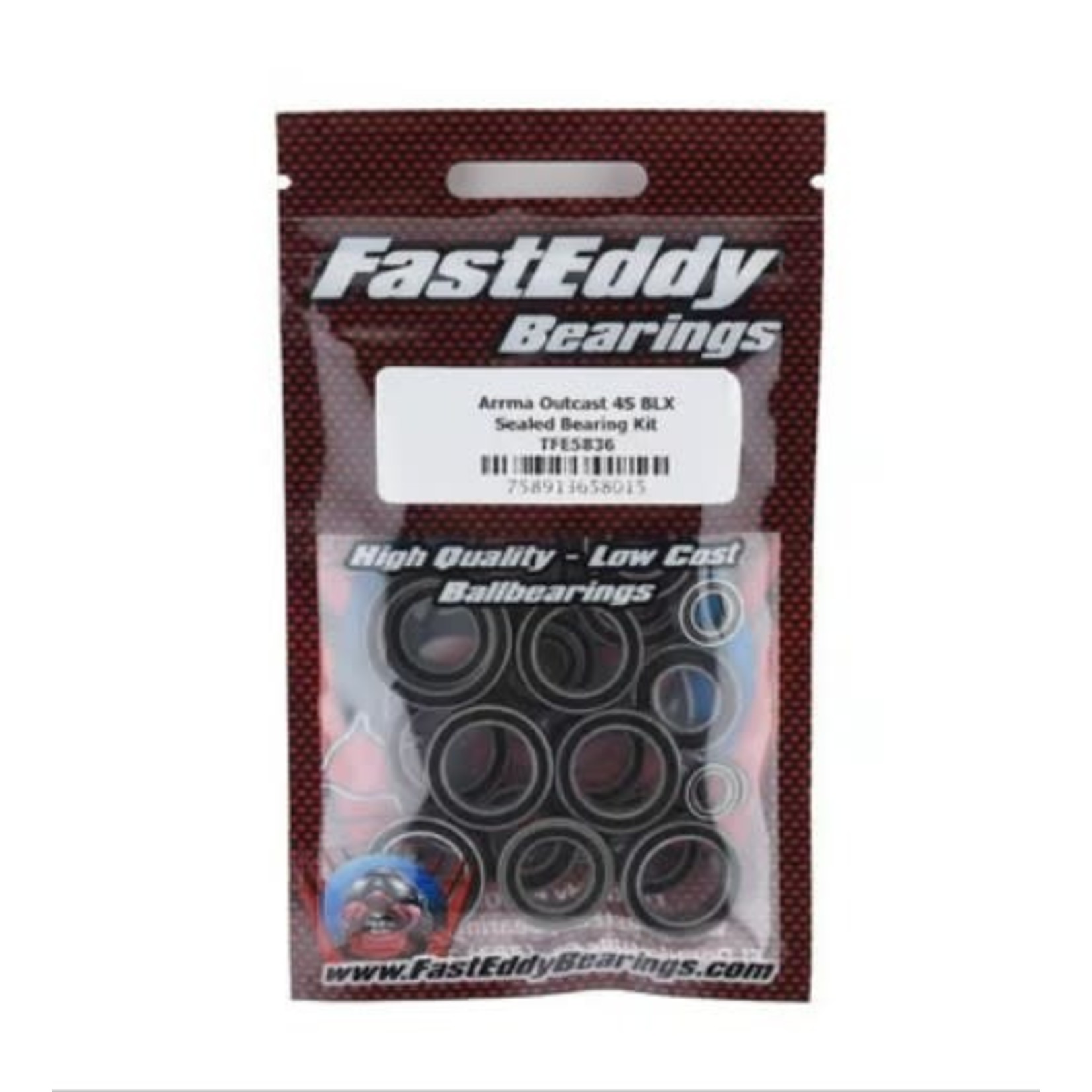 FASTEDDY FastEddy Arrma Outcast 4S BLX Sealed Bearing Kit