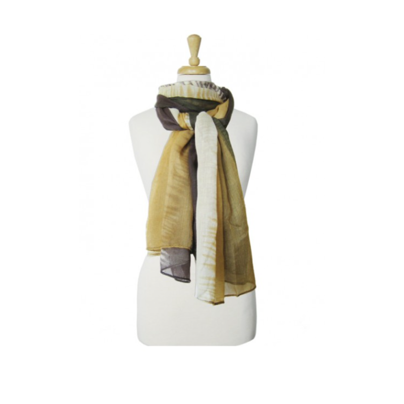 CARACOL CARACOL FOULARD AUTOMNE OLIVE