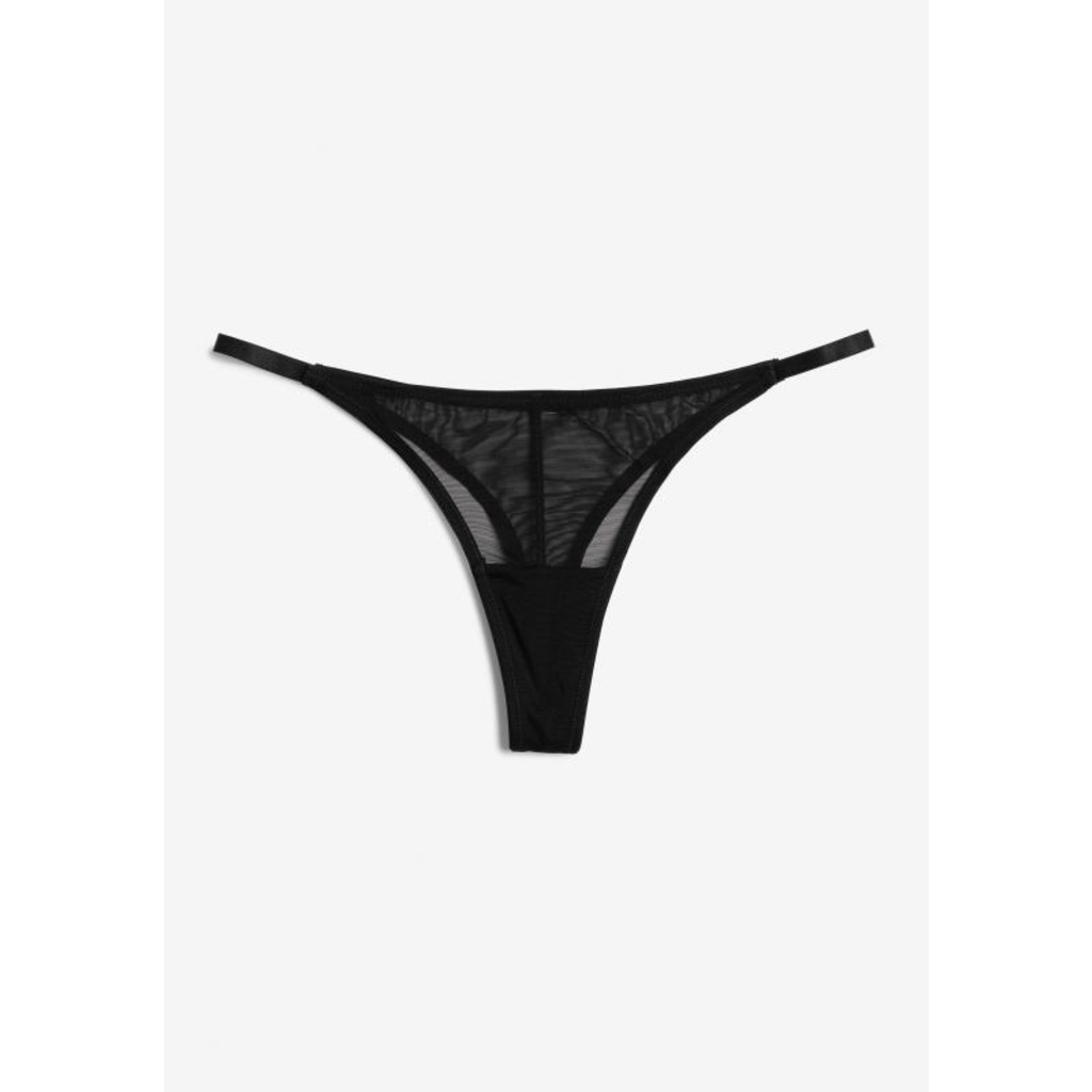 BLUSH BLUSH TANGA PUSH NOIR