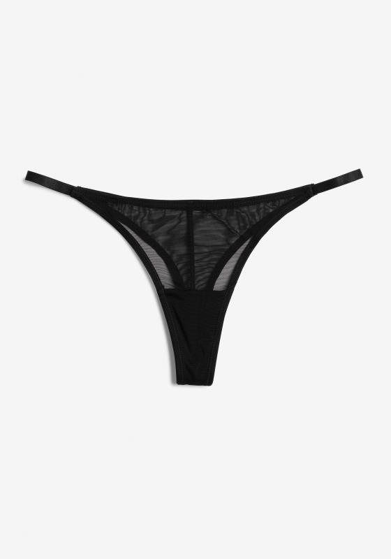 BLUSH BLUSH TANGA PUSH NOIR
