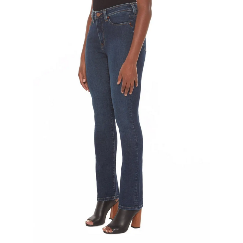 LOLA JEANS LOLA JEANS KATE HIGH RISE STRAIGHT COOL STARRY NIGHT