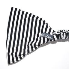 BALUCHON BANDEAU LIGNÉ BLANC/NOIR