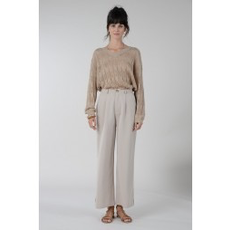 MOLLY BRACKEN MOLLY BRACKEN PANTALON EVASÉ BEIGE