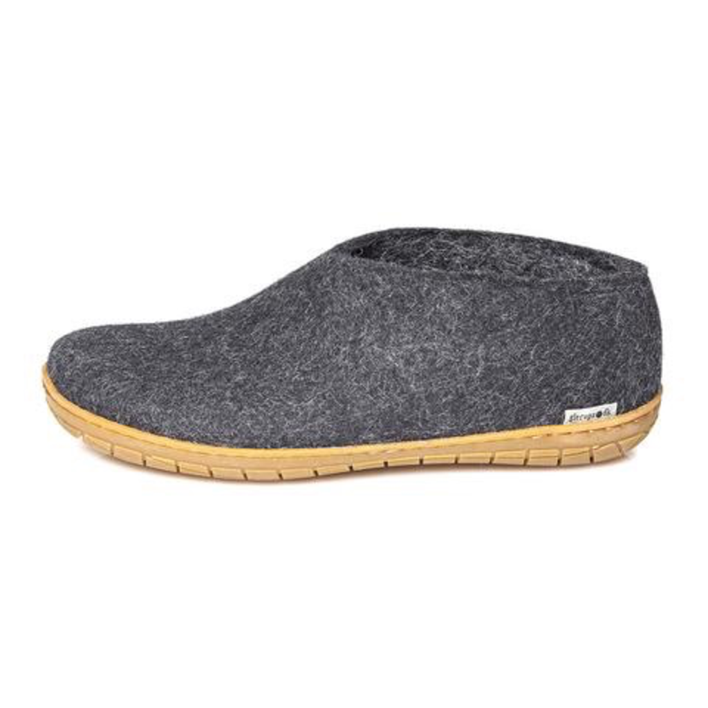 GLERUPS GLERUPS SHOE SEMELLE CAOUTCHOUC CHARCOAL