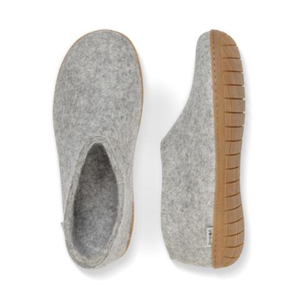 GLERUPS GLERUP SHOE SEMELLE CAOUTCHOUC GRIS