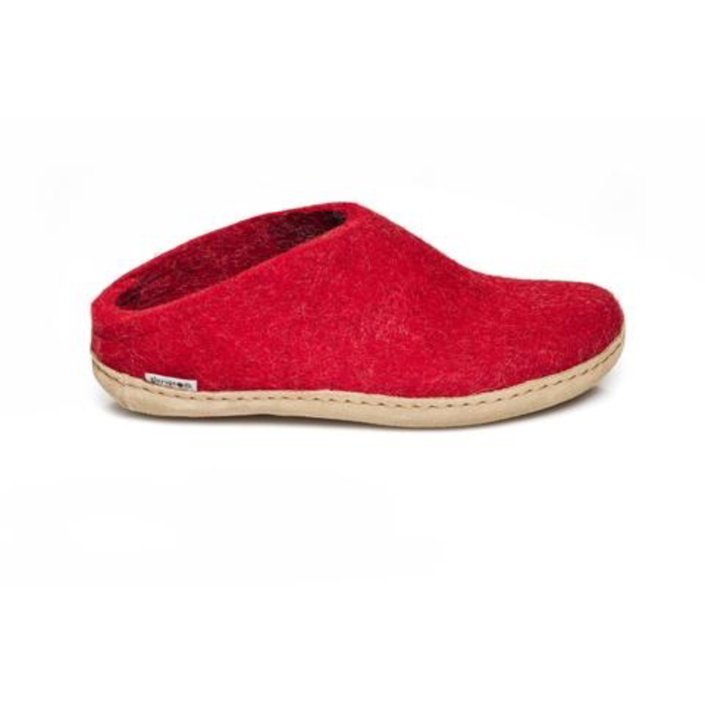 GLERUPS GLERUP SLIPPER ROUGE