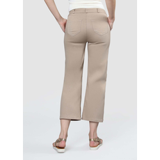 LISETTE LISETTE LENA DENIM 24'' CROPPED TROUSER TAN