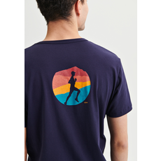 MESSAGE FACTORY MESSAGE FACTORY HOMME T-SHIRT FIRST STEP MARINE