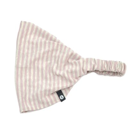 BALUCHON BANDEAU LIGNE ROSE/GRIS