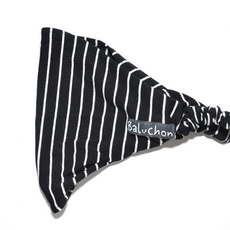 BALUCHON BANDEAU LIGNÉ NOIR/BLANC