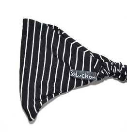 BALUCHON BANDEAU LIGNÉ NOIR/BLANC