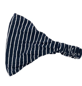 BALUCHON BANDEAU LIGNÉ MARINE/BLANC