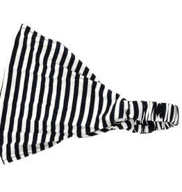 BALUCHON BANDEAU LIGNÉ BLANC/MARINE