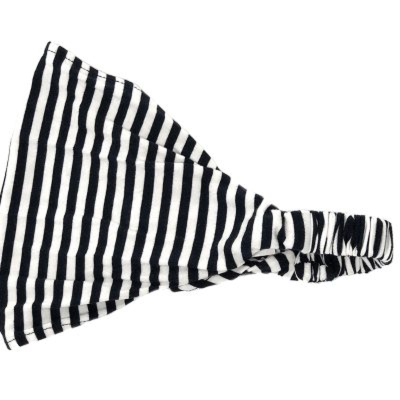 BALUCHON BANDEAU LIGNÉ BLANC/MARINE