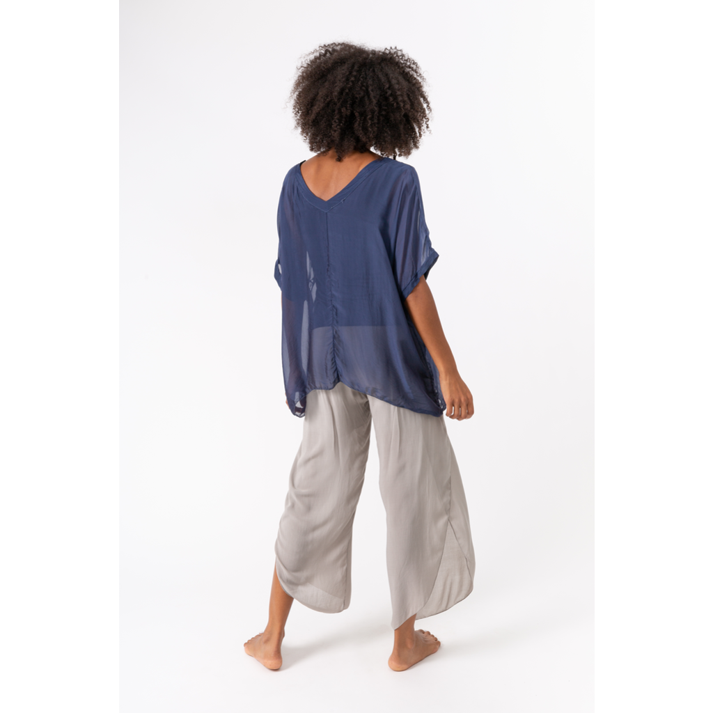 M MADE IN ITALY M MADE IN ITALY HAUT LÉGER MARINE