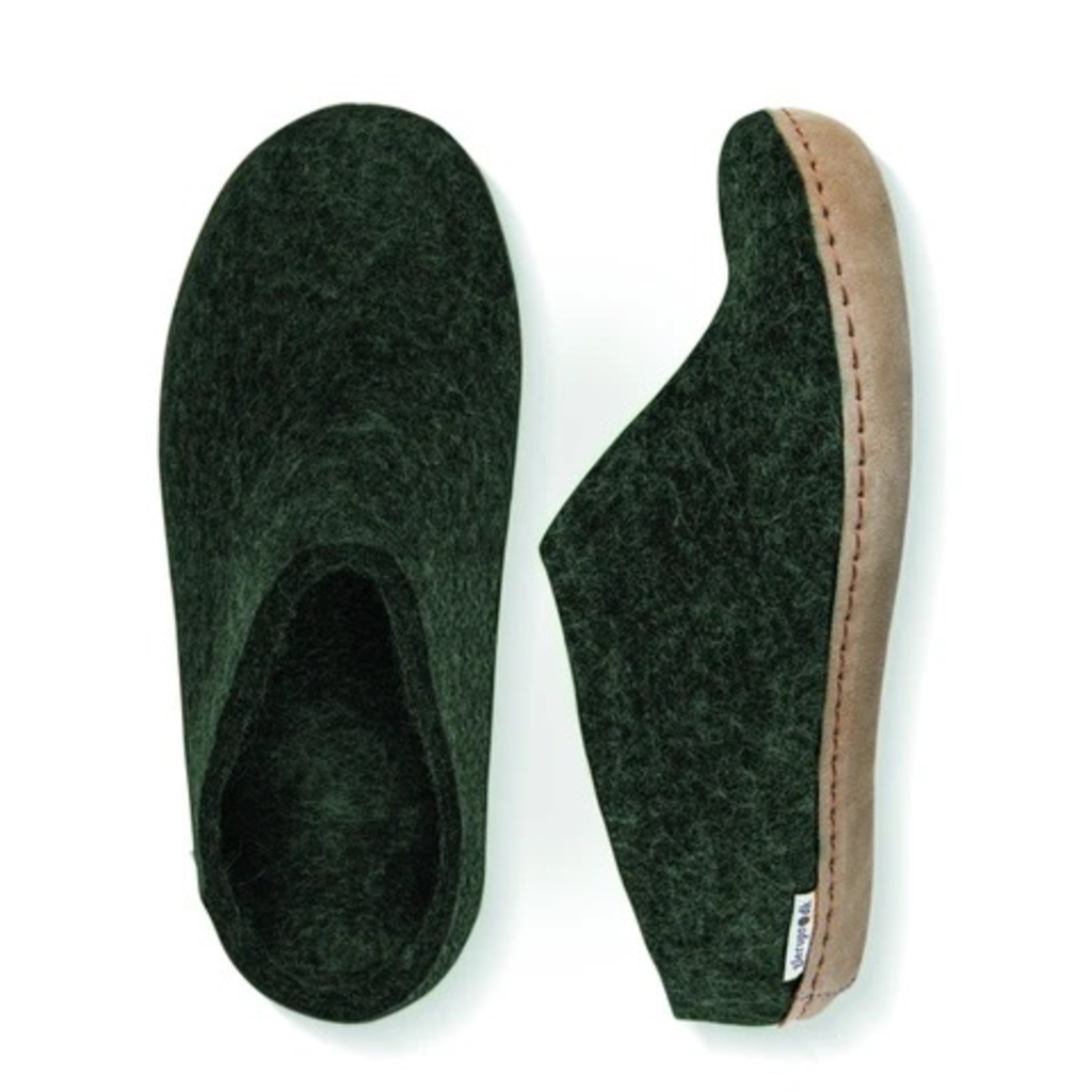 GLERUPS GLERUPS SLIPPER VERT / FOREST