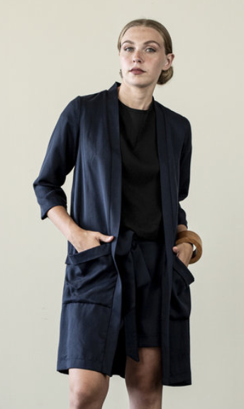 BODY BAG BODYBAG JACKET SAYULITA TENCEL MIDNIGHT