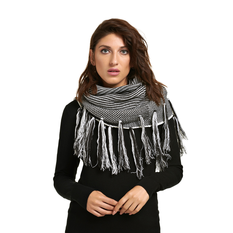 SCHWIING SCHWIING FOULARD NIXIE BLANC O/S