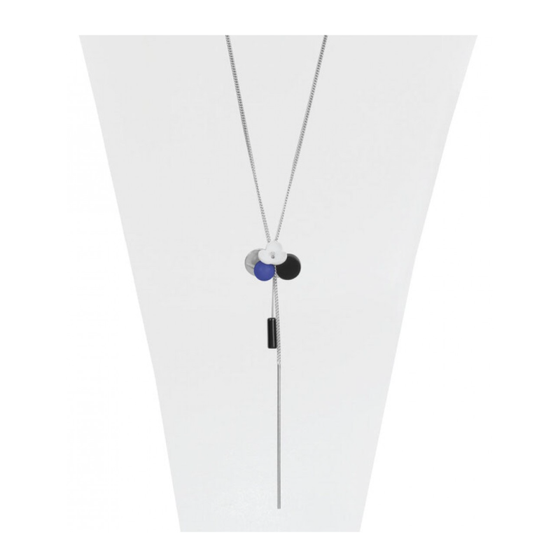 CARACOL CARACOL LONG NECKLACE BLUE