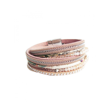 CARACOL CARACOL BRACELET  DIVERSES TEXTURES ROSE