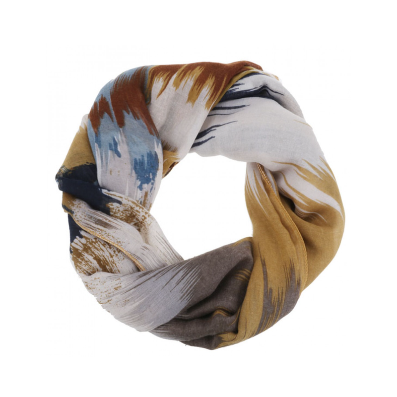 CARACOL CARACOL SCARF VERNISSAGE MUSTARD