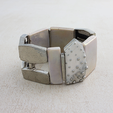 ANNE MARIE CHAGNON CHAGNON BRACELET KANAGA NEUTRAL IRISED