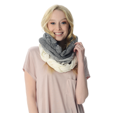 SCHWIING SCHWIING FOULARD EMILY GRIS